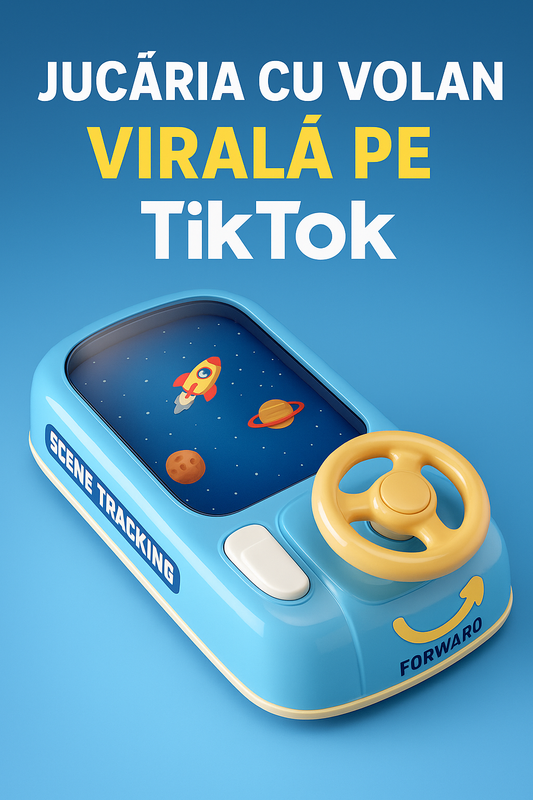 GalaxyRacer – Jucăria cu volan de pe TikTok care a înnebunit părinții