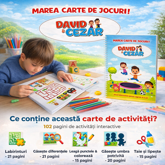 Marea Carte de Jocuri - David & Cezar