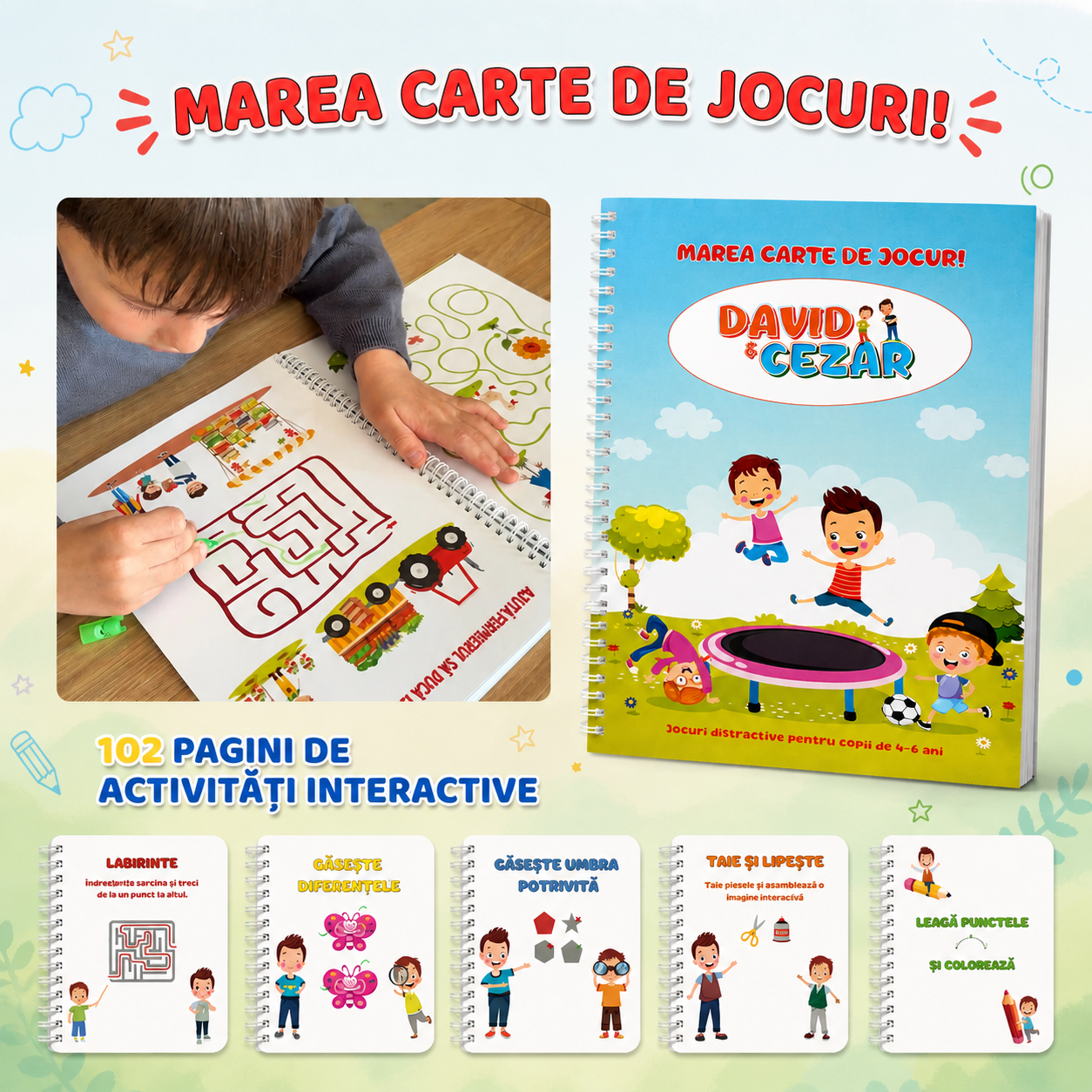 Marea Carte de Jocuri - David & Cezar