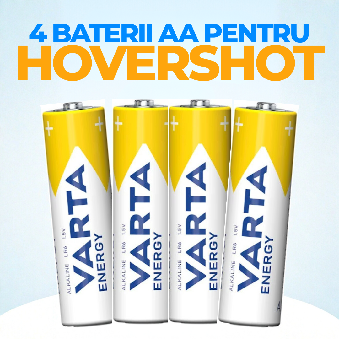 4 Baterii AA (pt HoverShot)